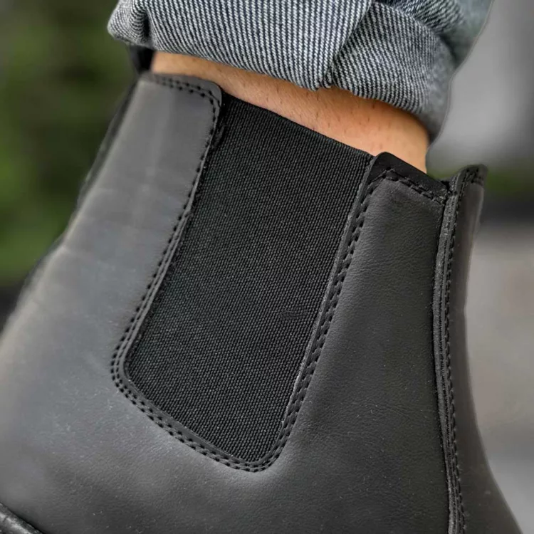 بوت مردانه مشکی کد 28195