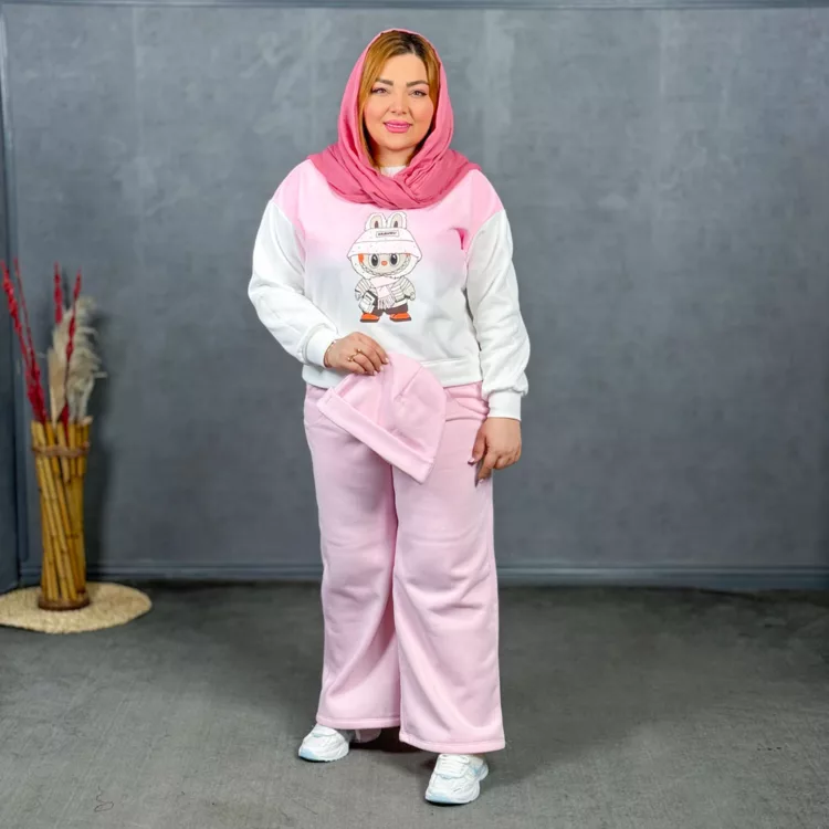 ست سه تیکه دخترانه لبوبو کد 27945