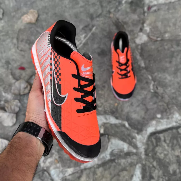 کتانی فوتبال استوک ریز نایک صورتی کد 27734