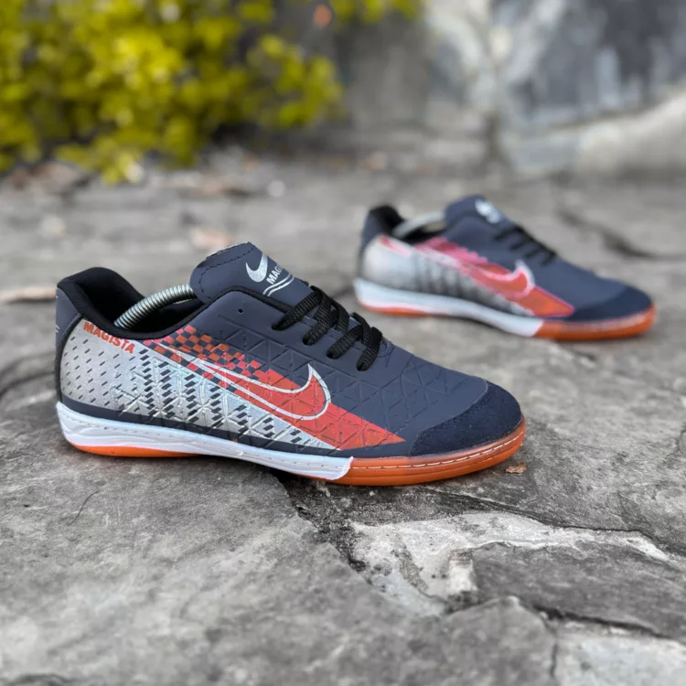 کتانی فوتسال نایک سرمه ای کد 27633