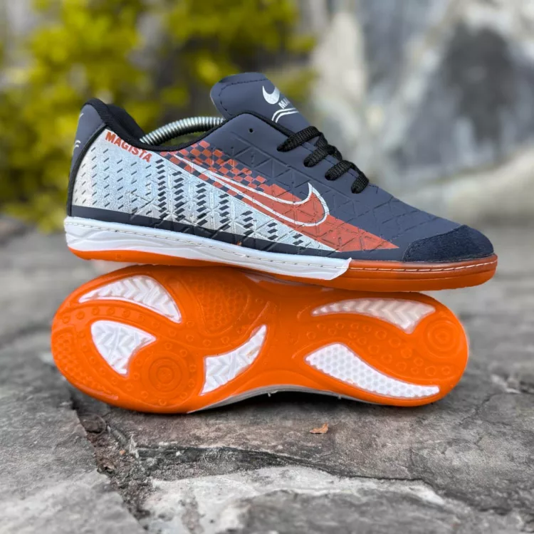 کتانی فوتسال نایک سرمه ای کد 27633