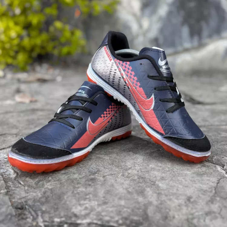 کتانی فوتبال استوک ریز نایک سرمه ای کد 27799