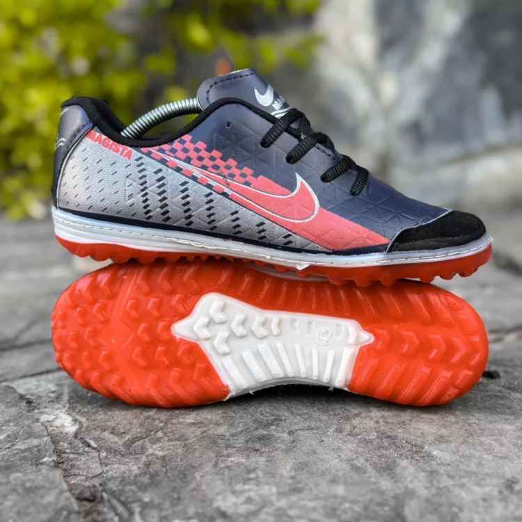 کتانی فوتبال استوک ریز نایک سرمه ای کد 27799