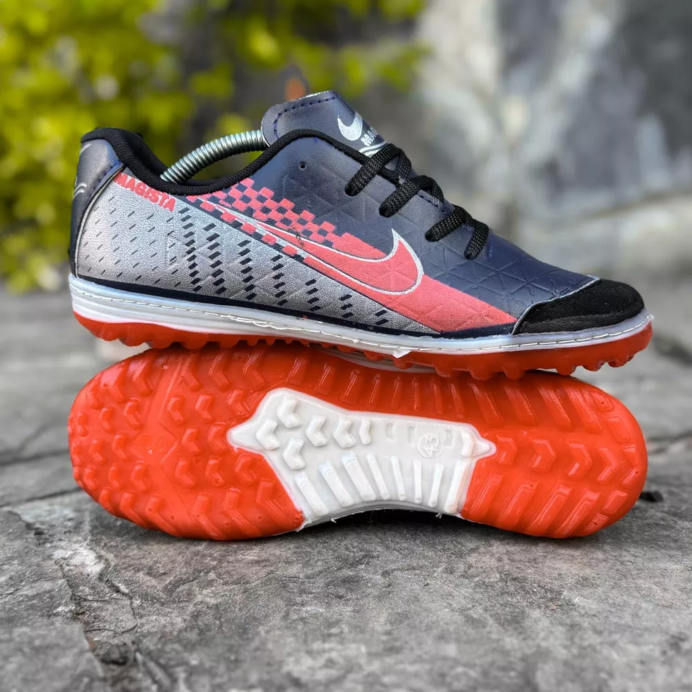 کتانی فوتبال استوک ریز نایک سرمه ای کد 27799