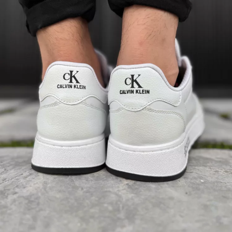 کتانی مردانه کلوین کلین سفید کد 27929