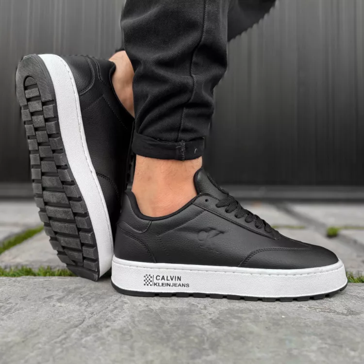 کتانی مردانه کلوین کلین مشکی کد 27928