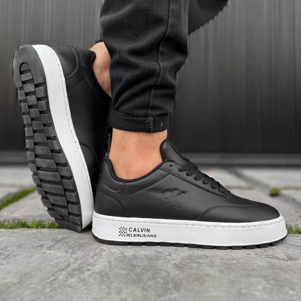 کتانی مردانه کلوین کلین مشکی کد 27928