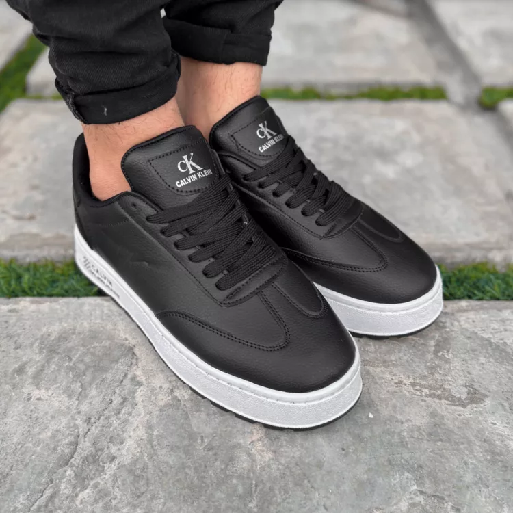 کتانی مردانه کلوین کلین مشکی کد 27928