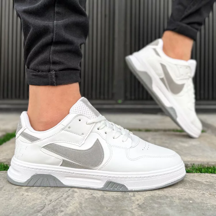 کتانی مردانه نایک SB سفید کد 27961