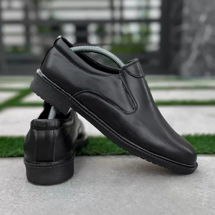 کفش مردانه مشکی کد 27020