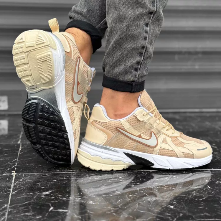 کتانی مردانه نایک V2K کرم کد 28059