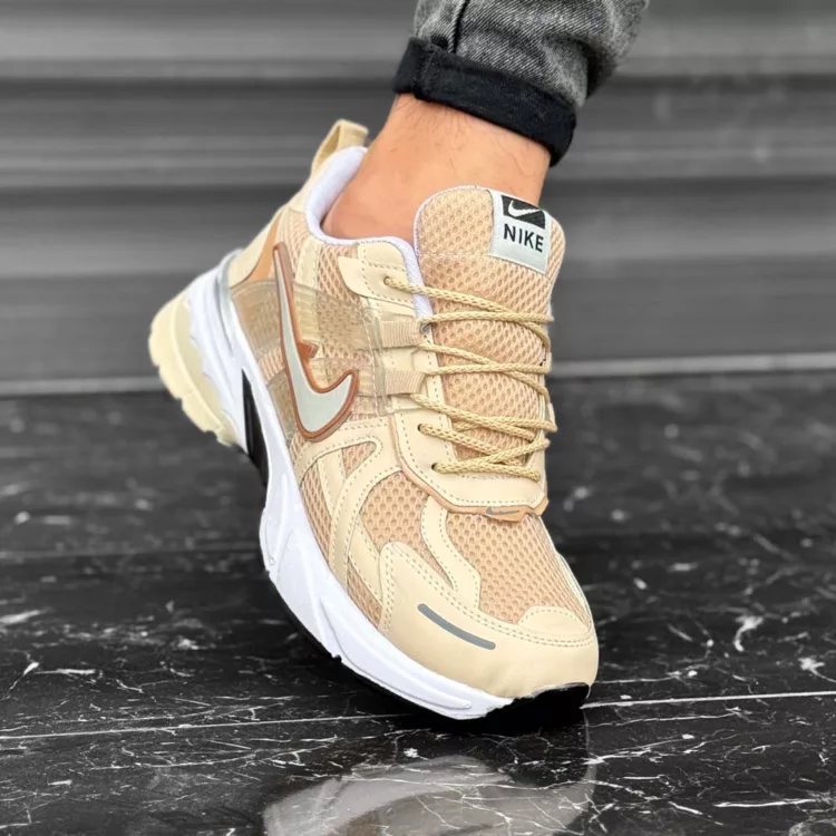 کتانی مردانه نایک V2K کرم کد 28059