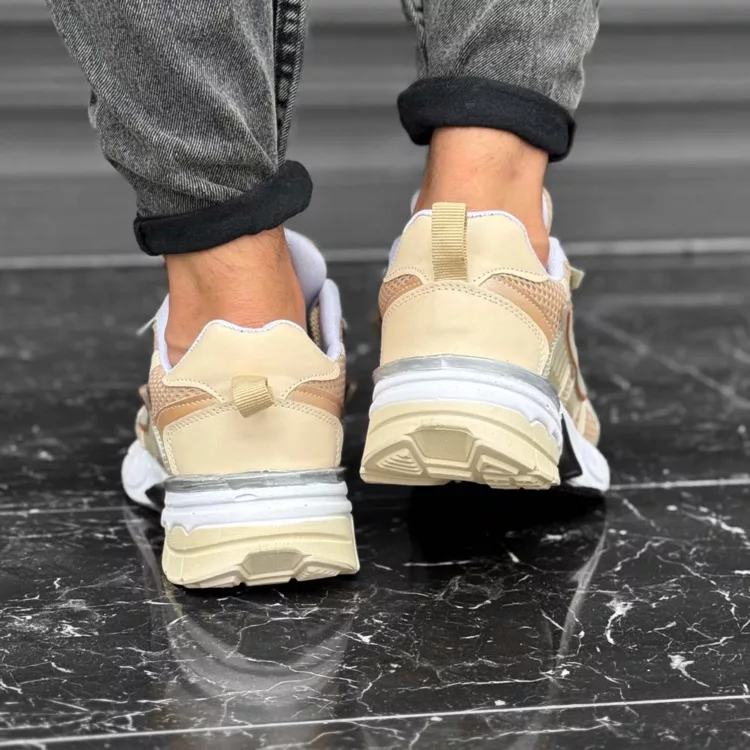 کتانی مردانه نایک V2K کرم کد 28059