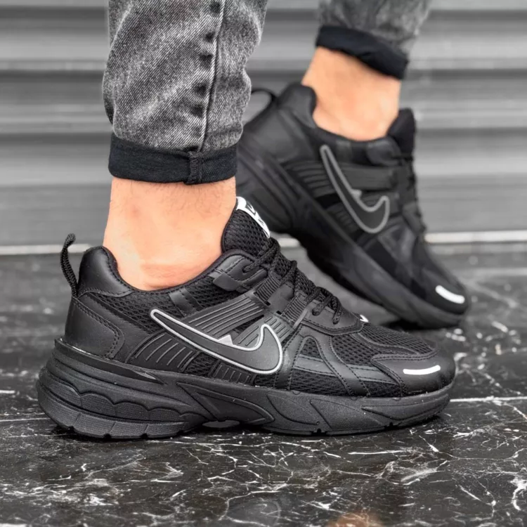 کتانی مردانه نایک V2K مشکی کد 28058