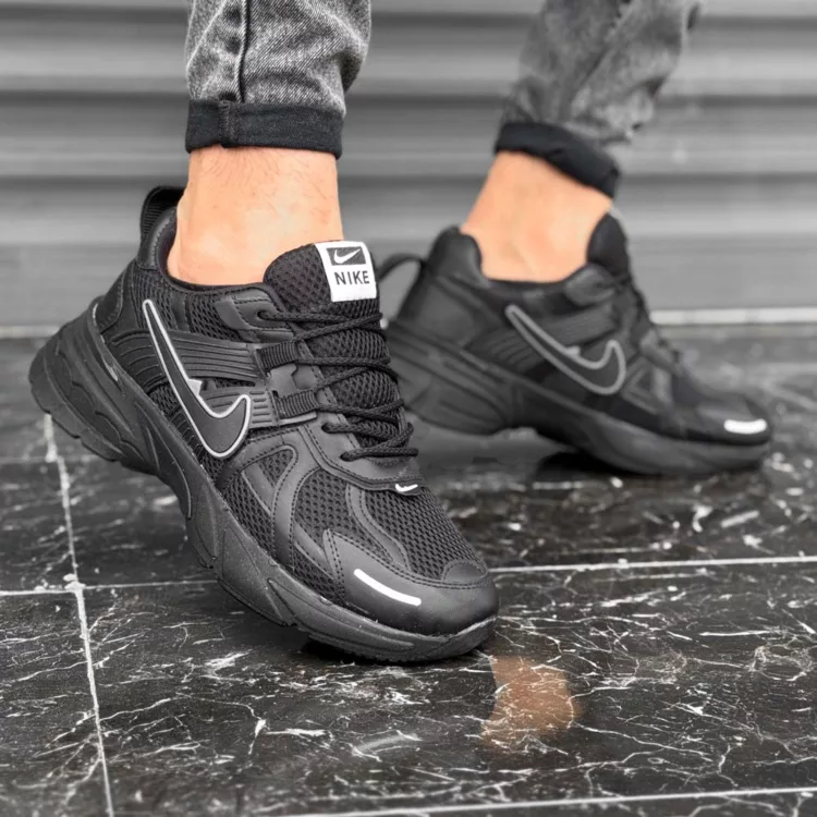 کتانی مردانه نایک V2K مشکی کد 28058