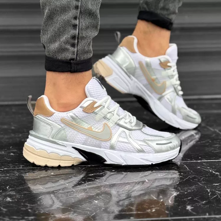 کتانی مردانه نایک V2K سفید کد 28055