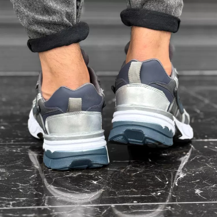 کتانی مردانه نایک V2K خاکستری کد 28052