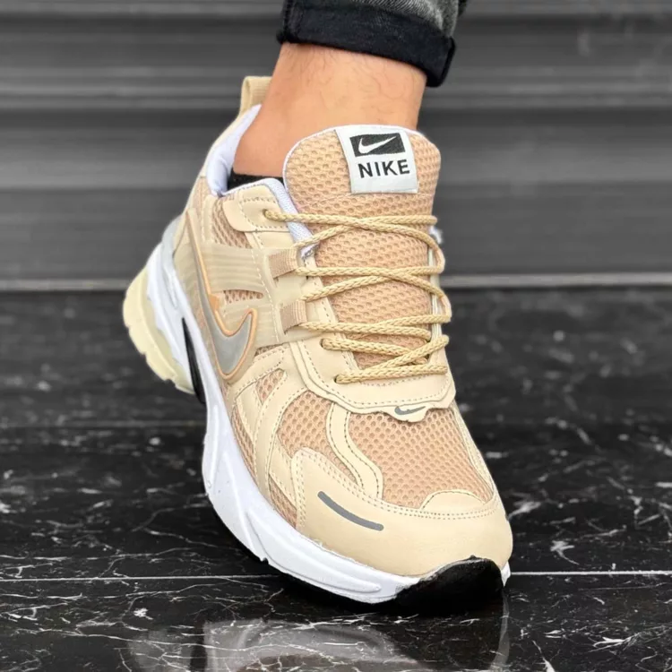 کتانی مردانه نایک V2K کرم کد 28051