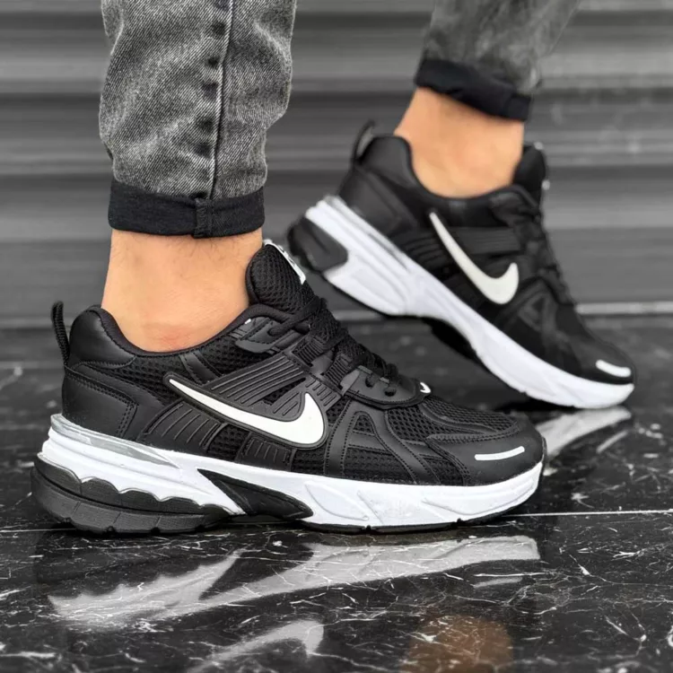 کتانی مردانه نایک V2K مشکی کد 28050