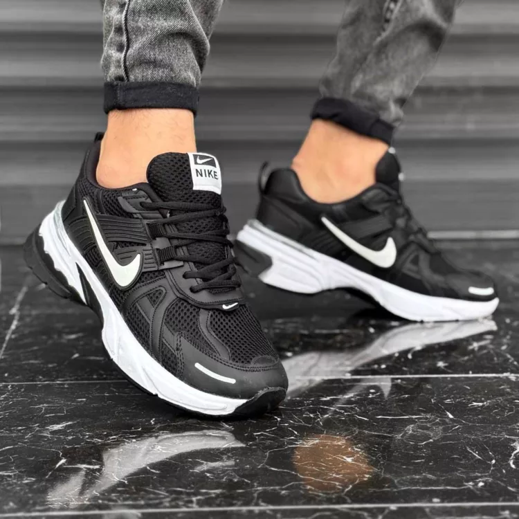 کتانی مردانه نایک V2K مشکی کد 28050