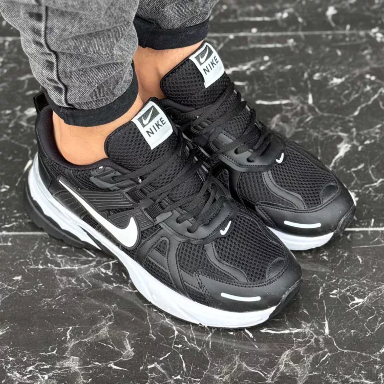 کتانی مردانه نایک V2K مشکی کد 28050