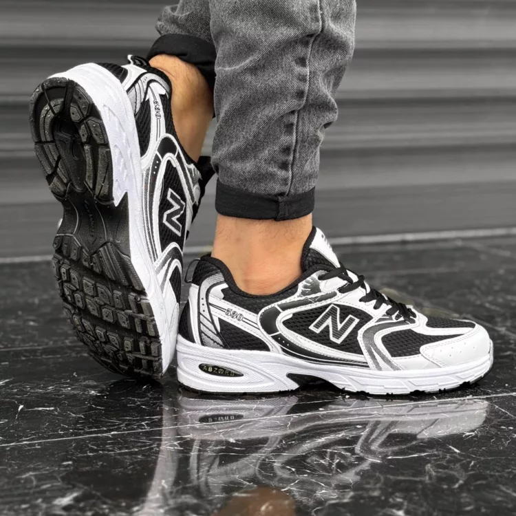 کتانی مردانه نیوبالانس 530 مشکی کد 28073