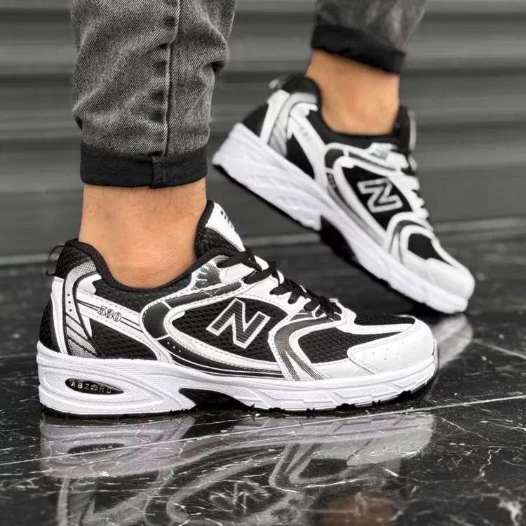 کتانی مردانه نیوبالانس 530 مشکی کد 28073