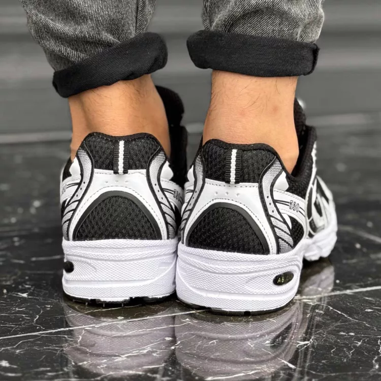 کتانی مردانه نیوبالانس 530 مشکی کد 28073