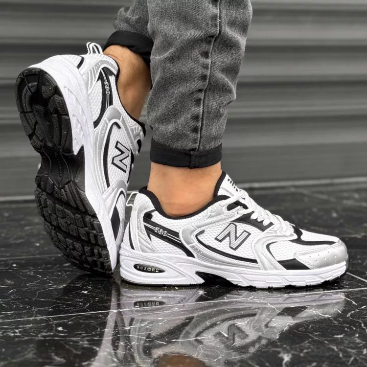 کتانی مردانه نیوبالانس 530 سفید کد 28072