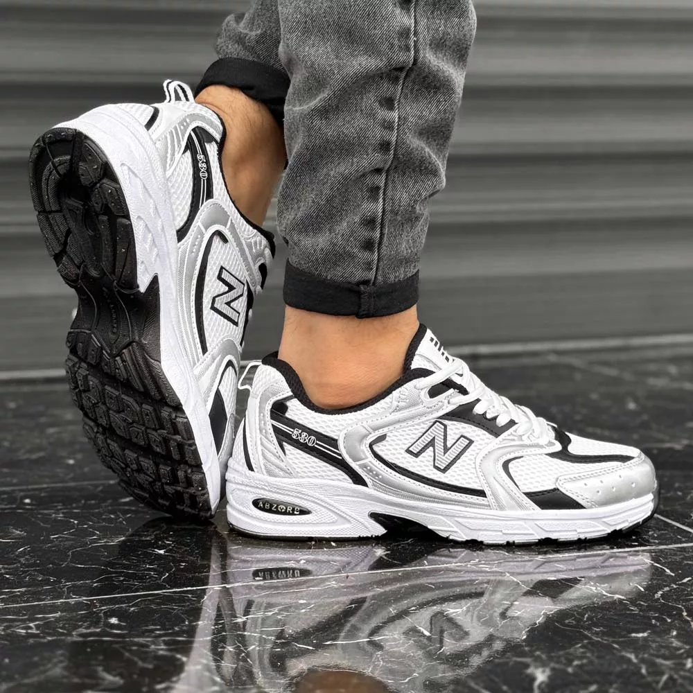 کتانی مردانه نیوبالانس 530 سفید کد 28072