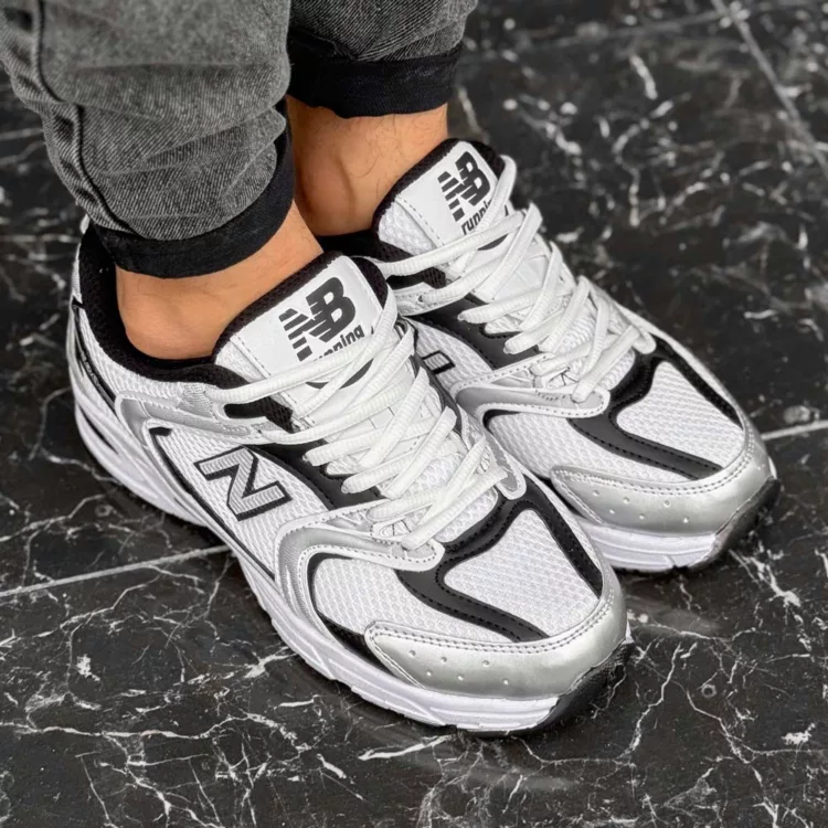 کتانی مردانه نیوبالانس 530 سفید کد 28072