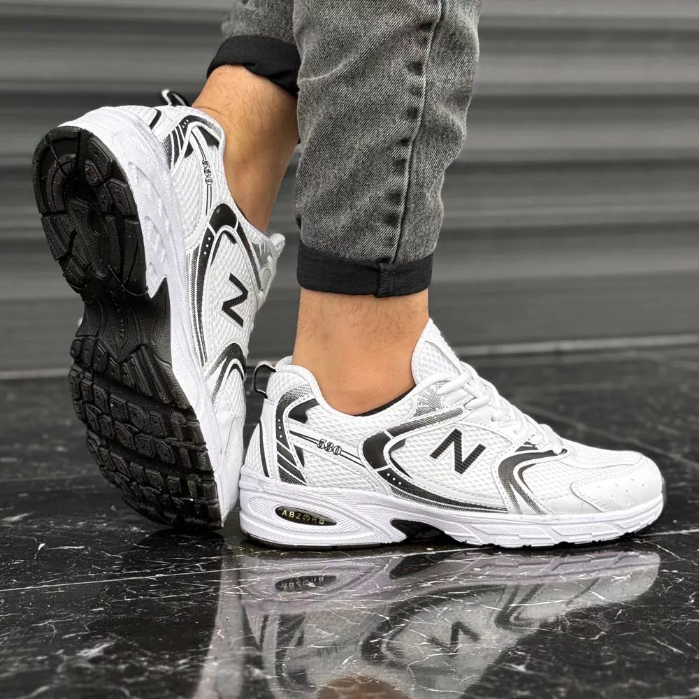 کتانی مردانه نیوبالانس 530 سفید کد 28071