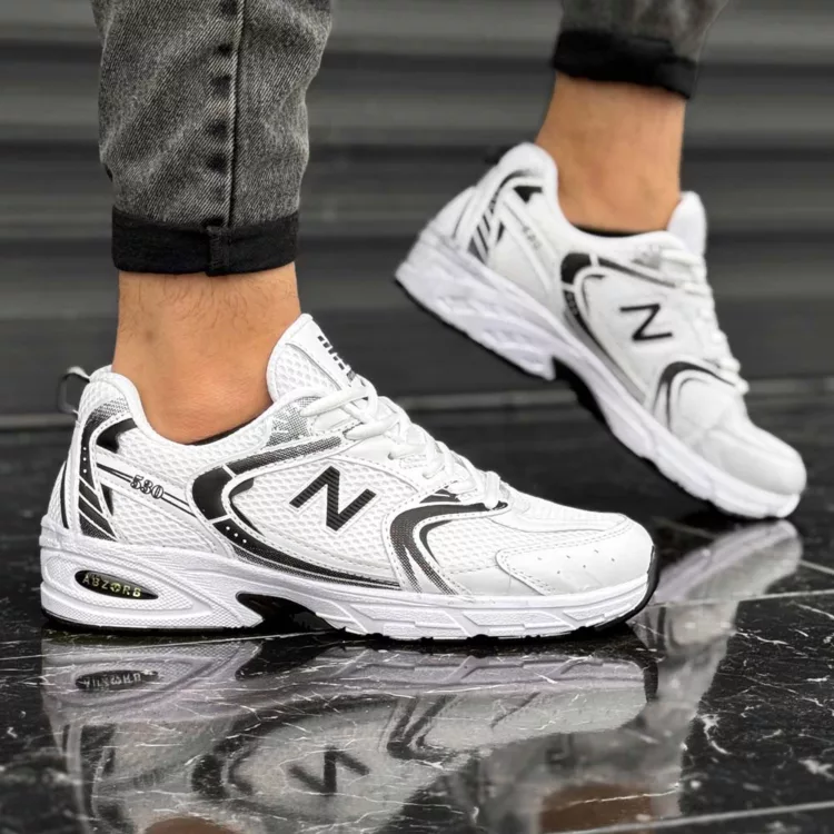 کتانی مردانه نیوبالانس 530 سفید کد 28071