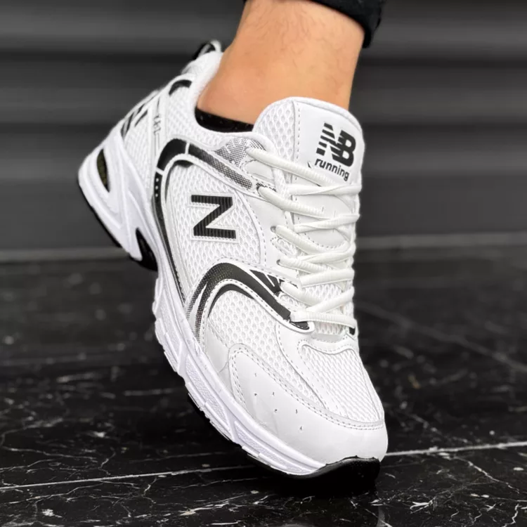 کتانی مردانه نیوبالانس 530 سفید کد 28071