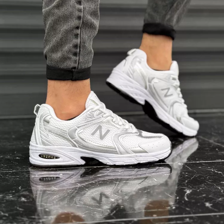 کتانی مردانه نیوبالانس 530 سفید کد 28070