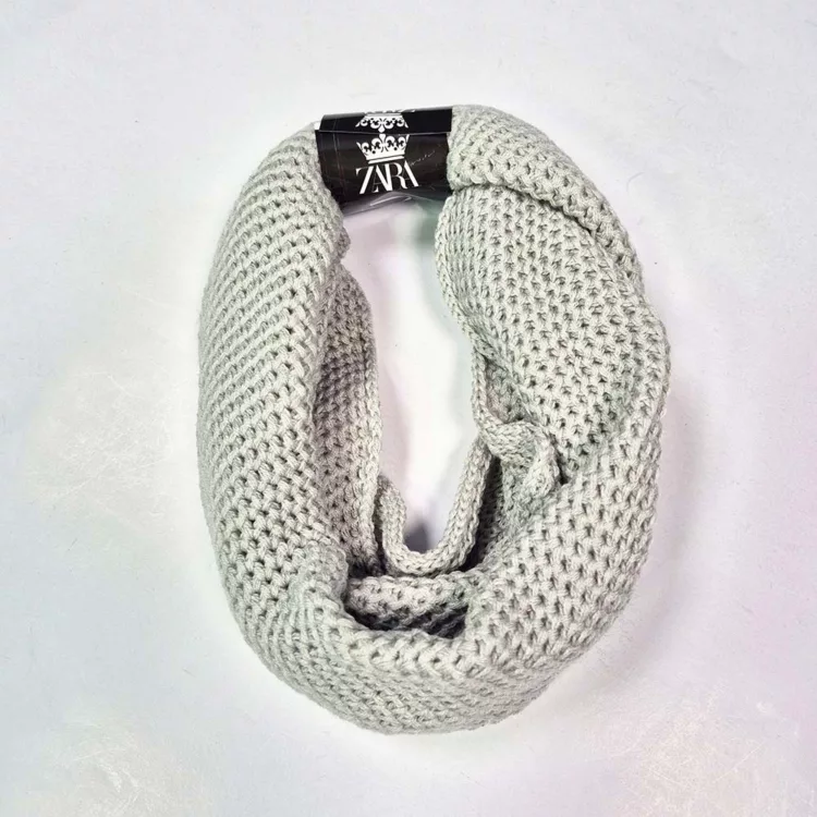 شال گردن بافتنی مدل رینگی