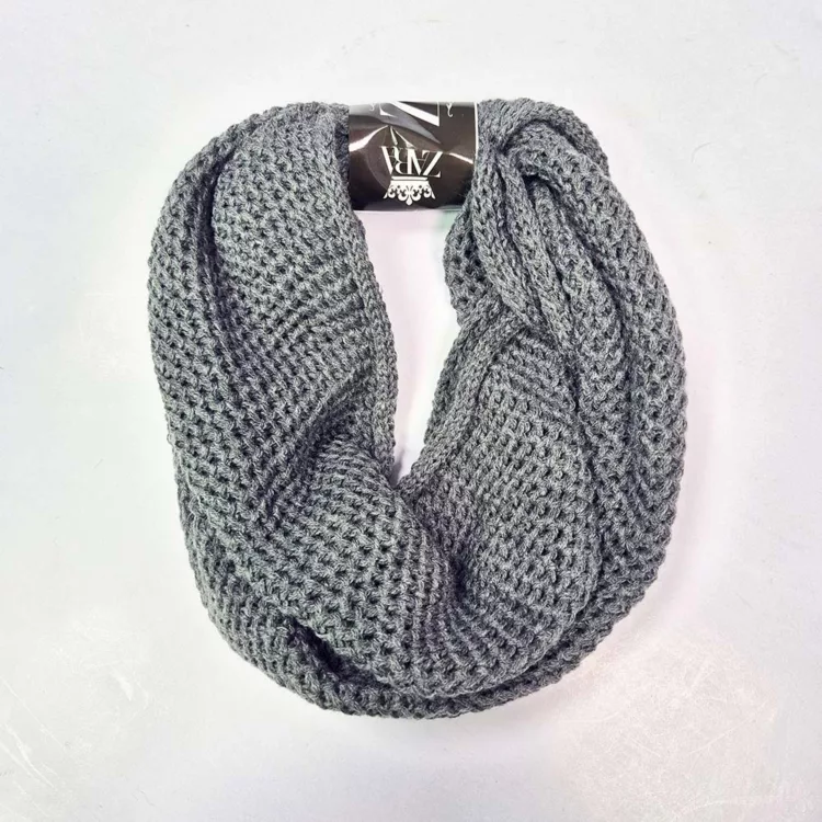 شال گردن بافتنی مدل رینگی