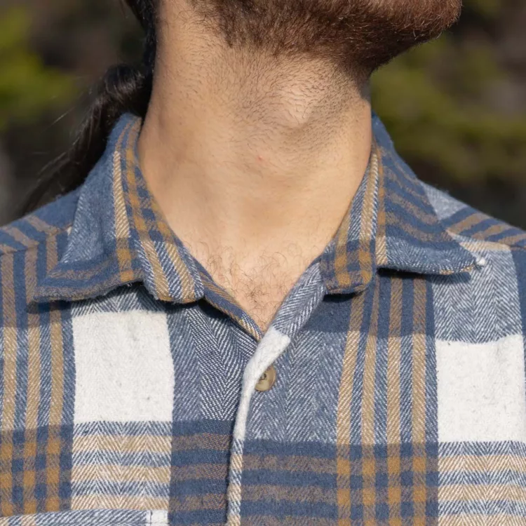 پیراهن مردانه پشمی چهار خونه کد 28292