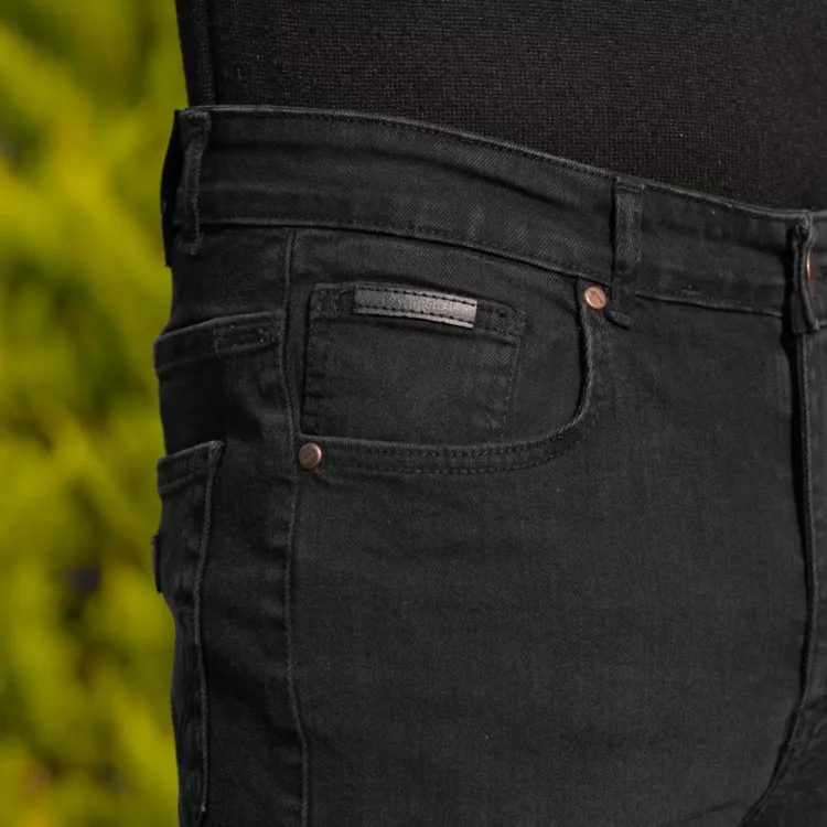 شلوار جین مردانه ذغالی کد 28299