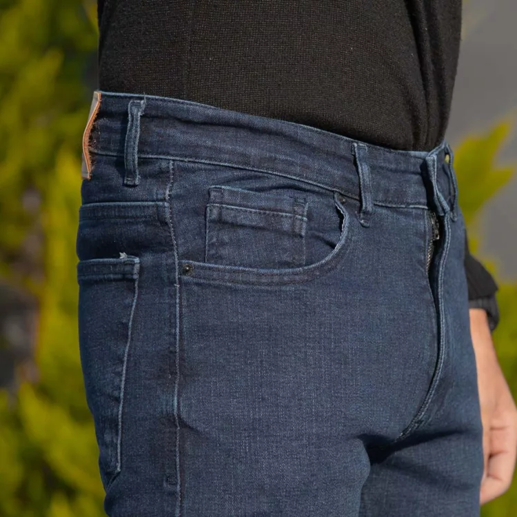 شلوار جین مردانه سرمه ای کد 28297