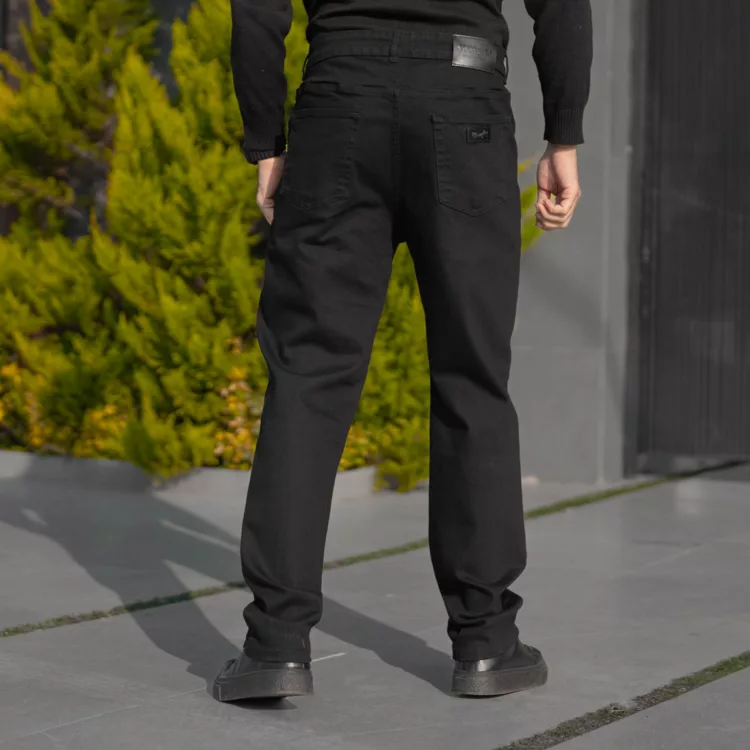 شلوار جین مردانه مشکی کد 28300