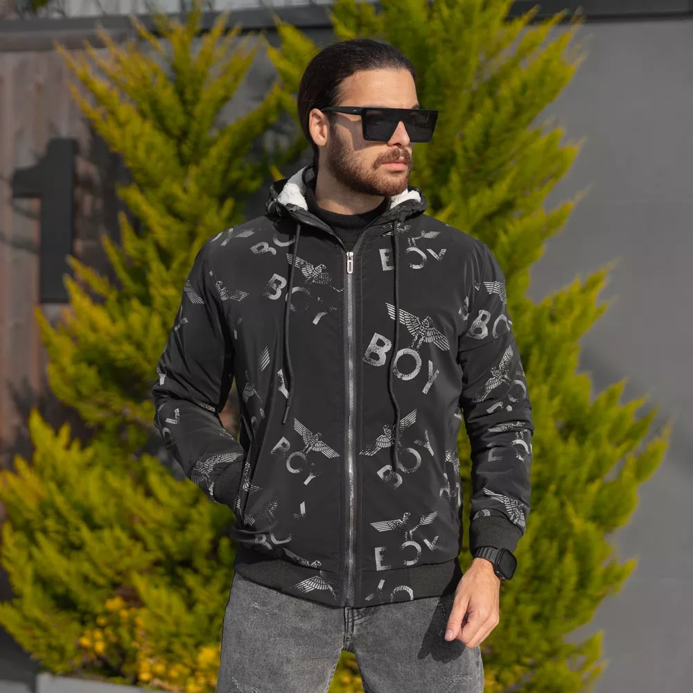 سوییشرت مردانه طرحدار کد 28290