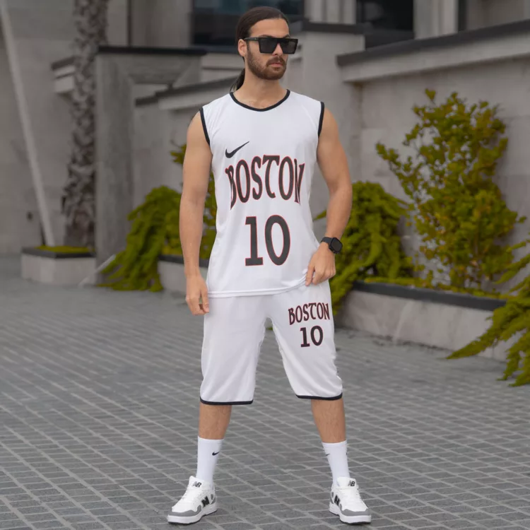 ست تاپ و شلوارک مردانه BOSTON کد 26826