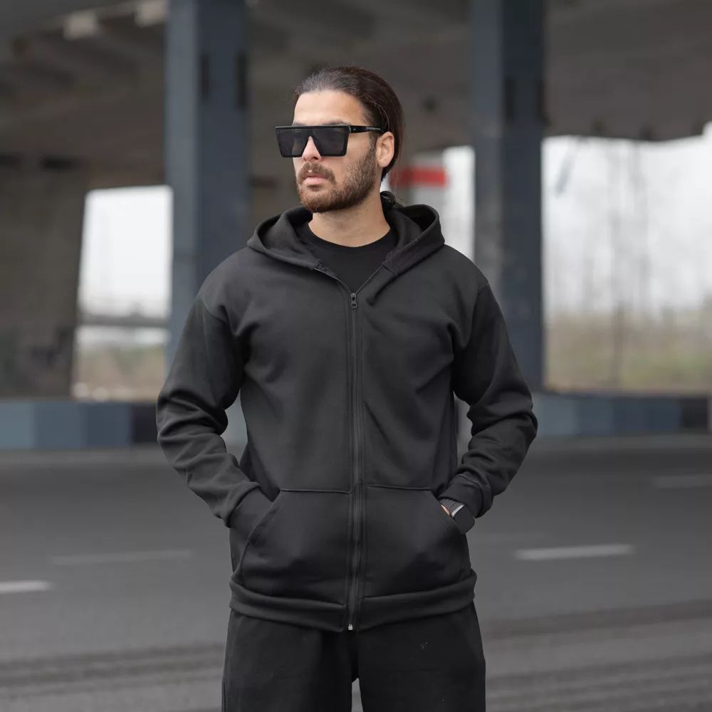 سوییشرت مردانه ساده کد 28074