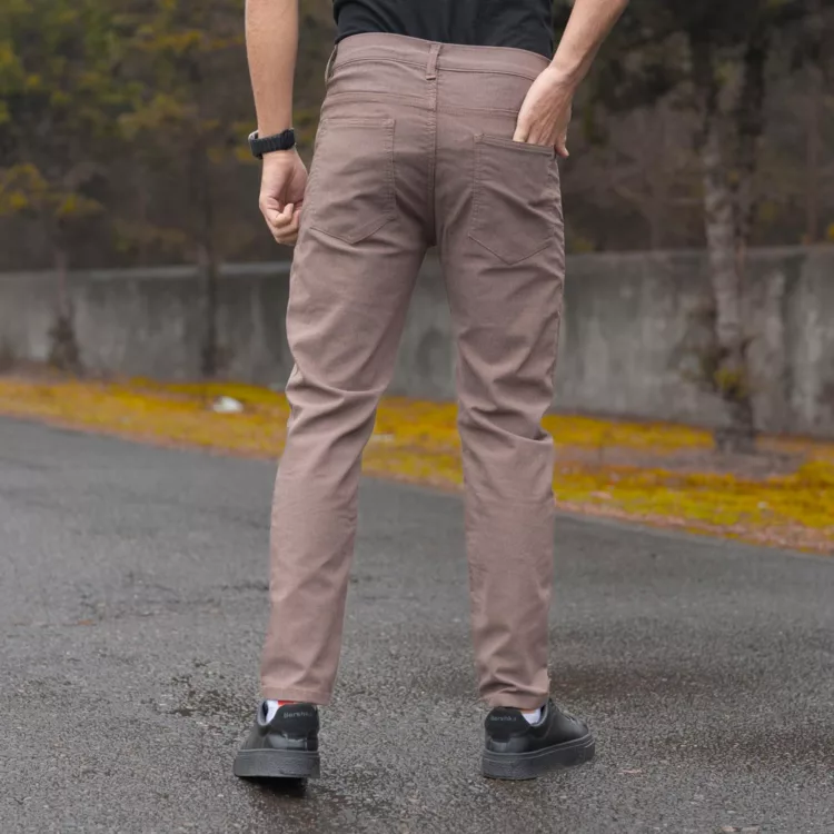 شلوار جین مردانه شکلاتی کد 28328