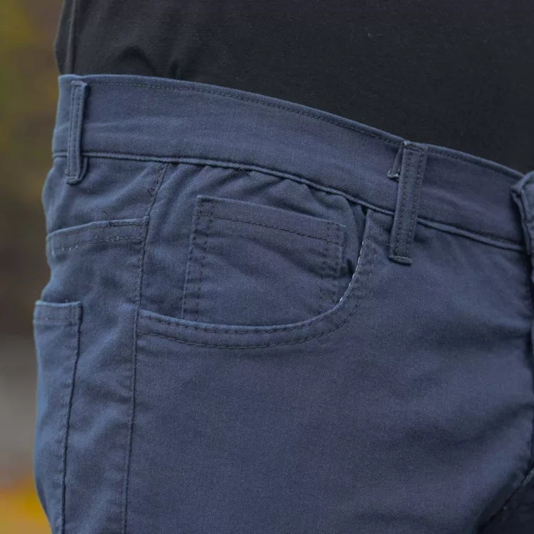 شلوار جین مردانه سرمه ای کد 28330