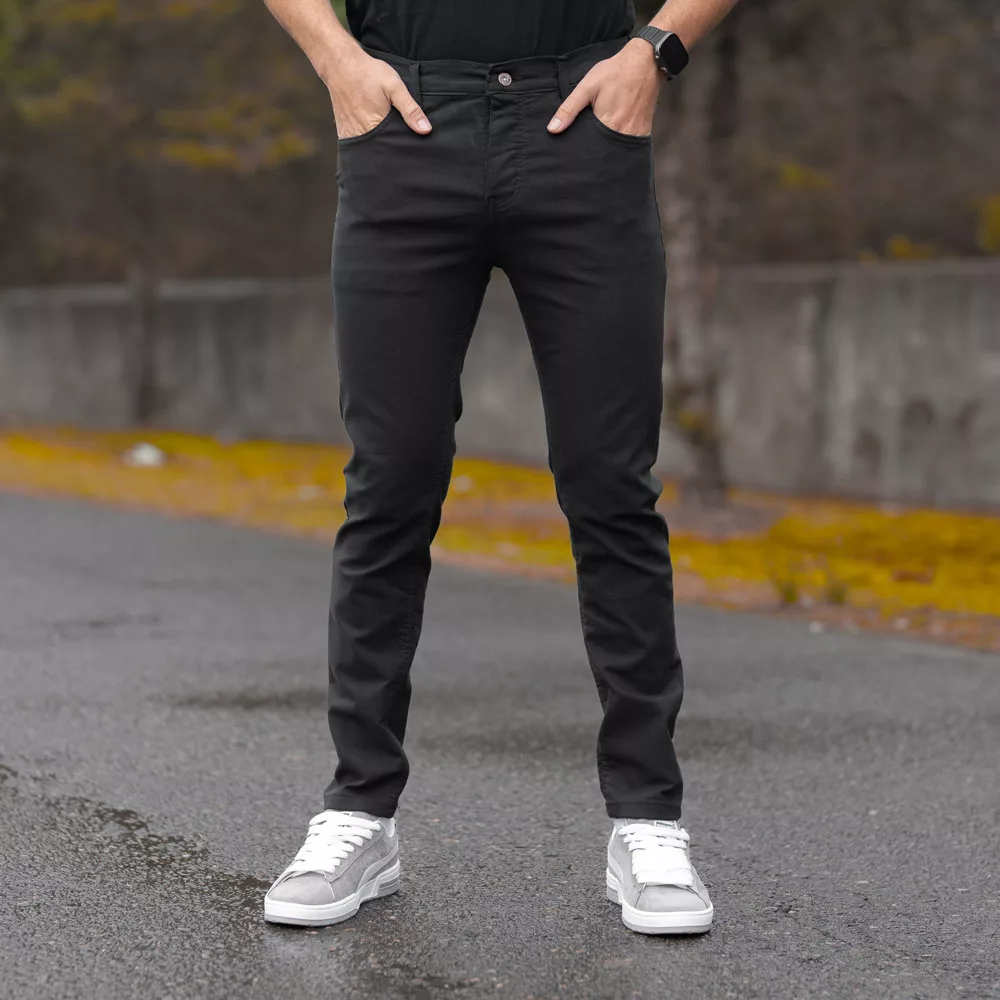 شلوار جین مردانه مشکی کد 28331