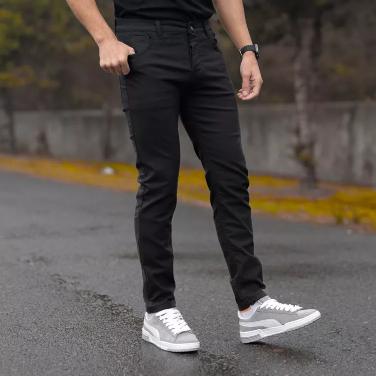 شلوار جین مردانه مشکی کد 28331