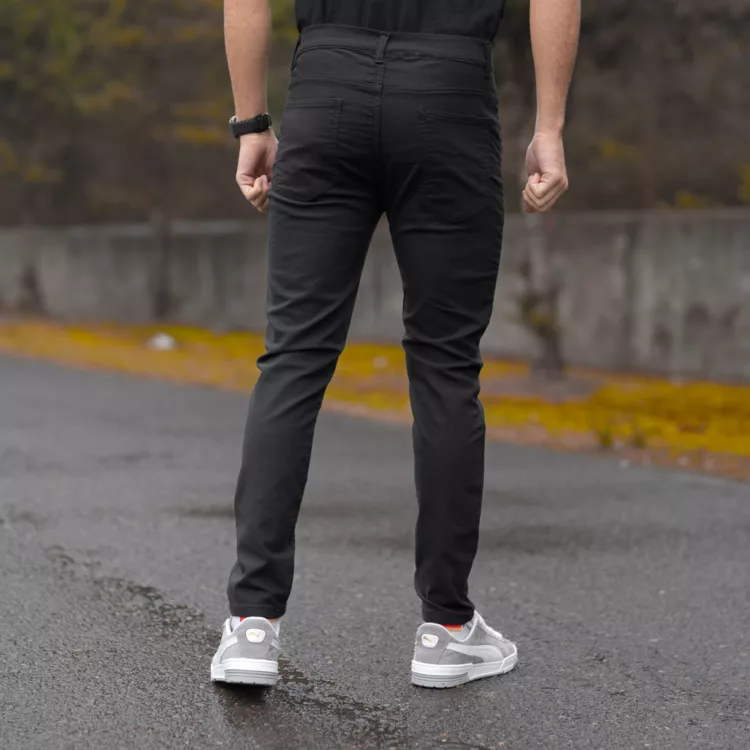 شلوار جین مردانه مشکی کد 28331