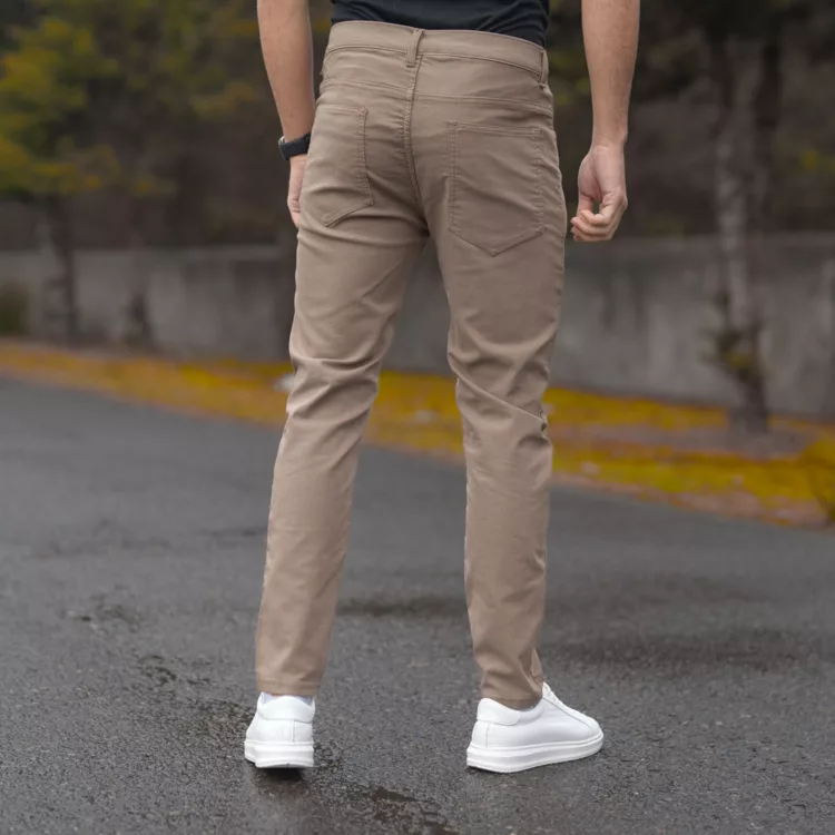 شلوار جین مردانه نسکافه ای کد 28329